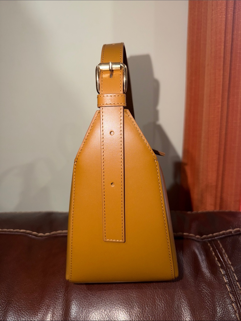 🔥🔥🔥NEW A.P.C. Virginie Zipped Leather Shoulder Bag - Picture 7 of 12